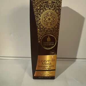 Moroccan Gold Series Leave-In Mask - Black and Gold